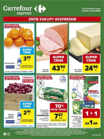 Gazetka Carrefour Express - 18.11.2025 - 24.11.2025.