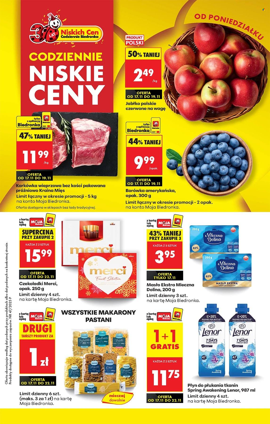 Gazetka Biedronka - 17.11.2025 - 22.11.2025. Strona 1