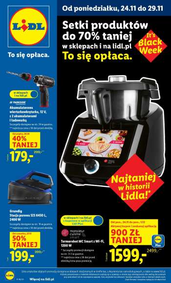 Gazetka Lidl - 24.11.2025 - 29.11.2025.