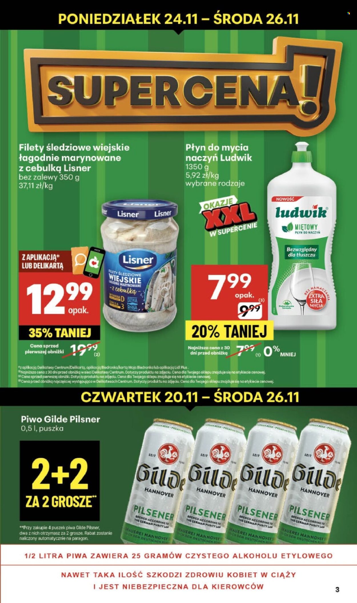 Gazetka Delikatesy Centrum - 20.11.2025 - 26.11.2025. Strona 3