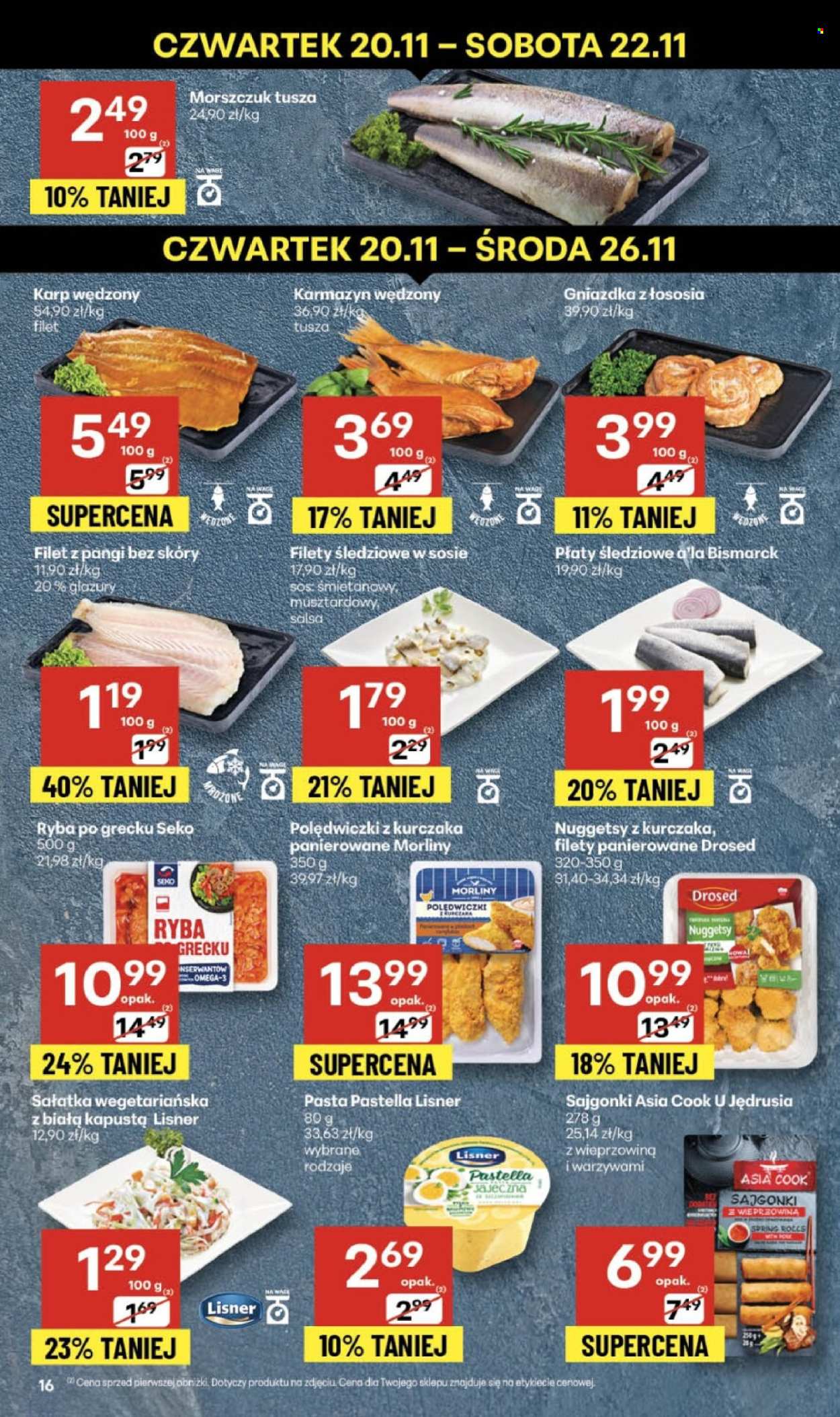 Gazetka Delikatesy Centrum - 20.11.2025 - 26.11.2025. Strona 16