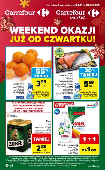 Gazetka Carrefour - 20.11.2025 - 22.11.2025.