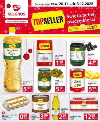 Gazetka Selgros - 20.11.2025 - 3.12.2025.
