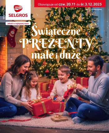 Gazetka Selgros - 20.11.2025 - 3.12.2025.