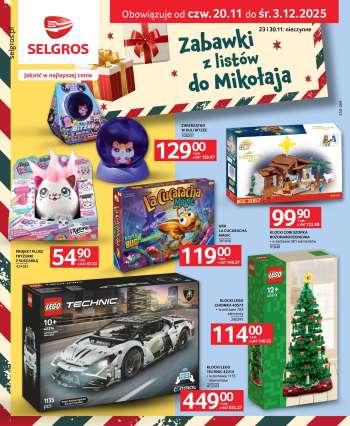 Gazetka Selgros - 20.11.2025 - 3.12.2025.