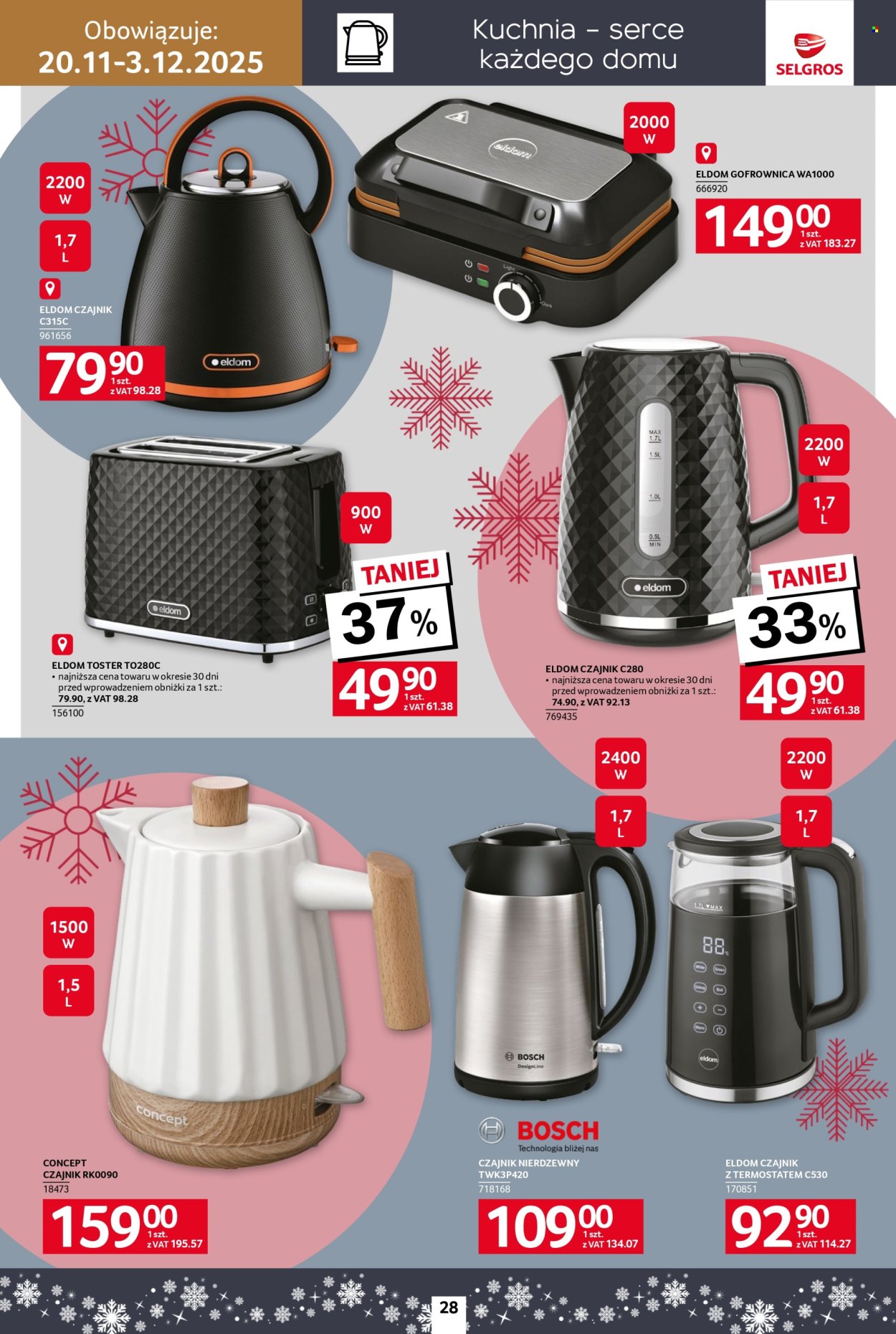 Gazetka Selgros - 20.11.2025 - 3.12.2025. Strona 28