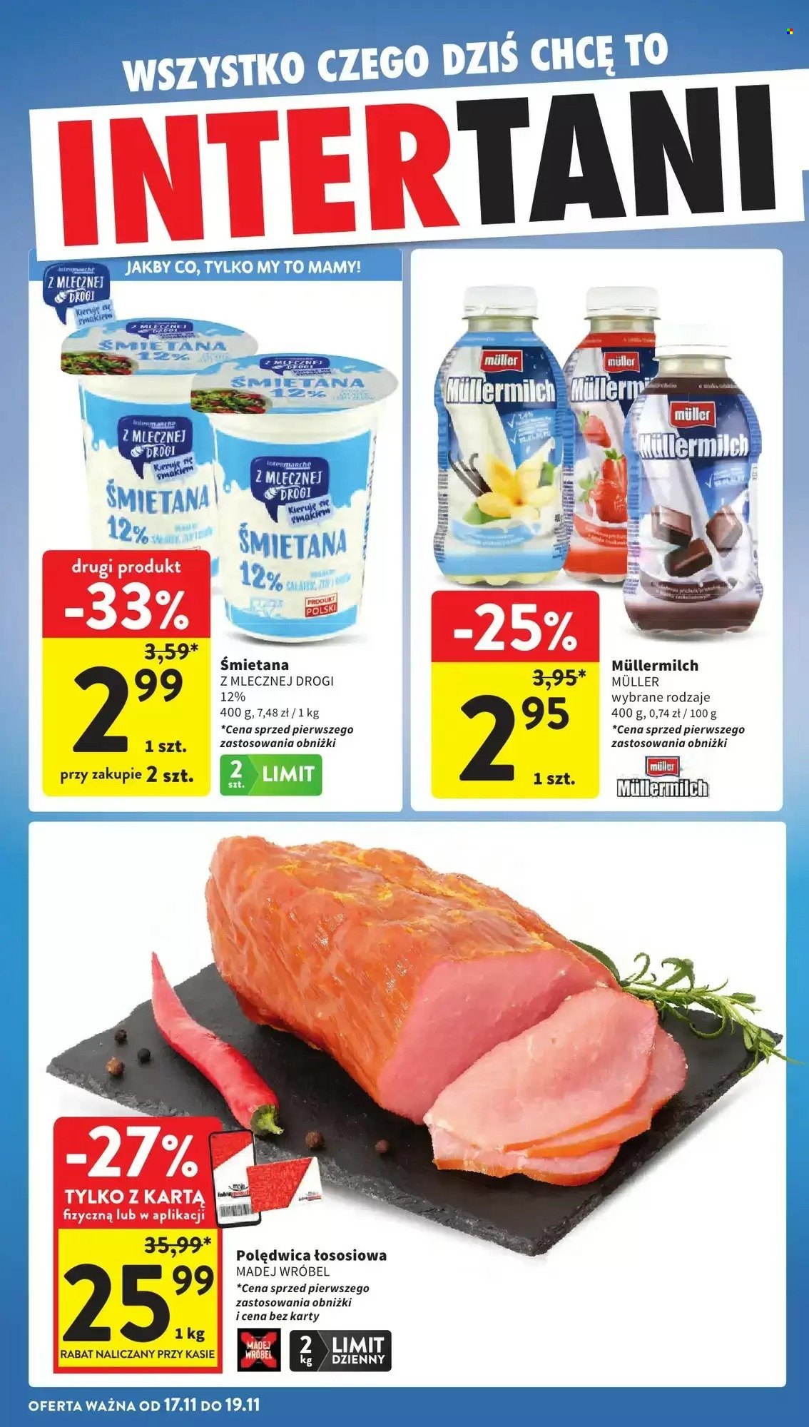 Gazetka Intermarché - 17.11.2025 - 19.11.2025. Strona 1