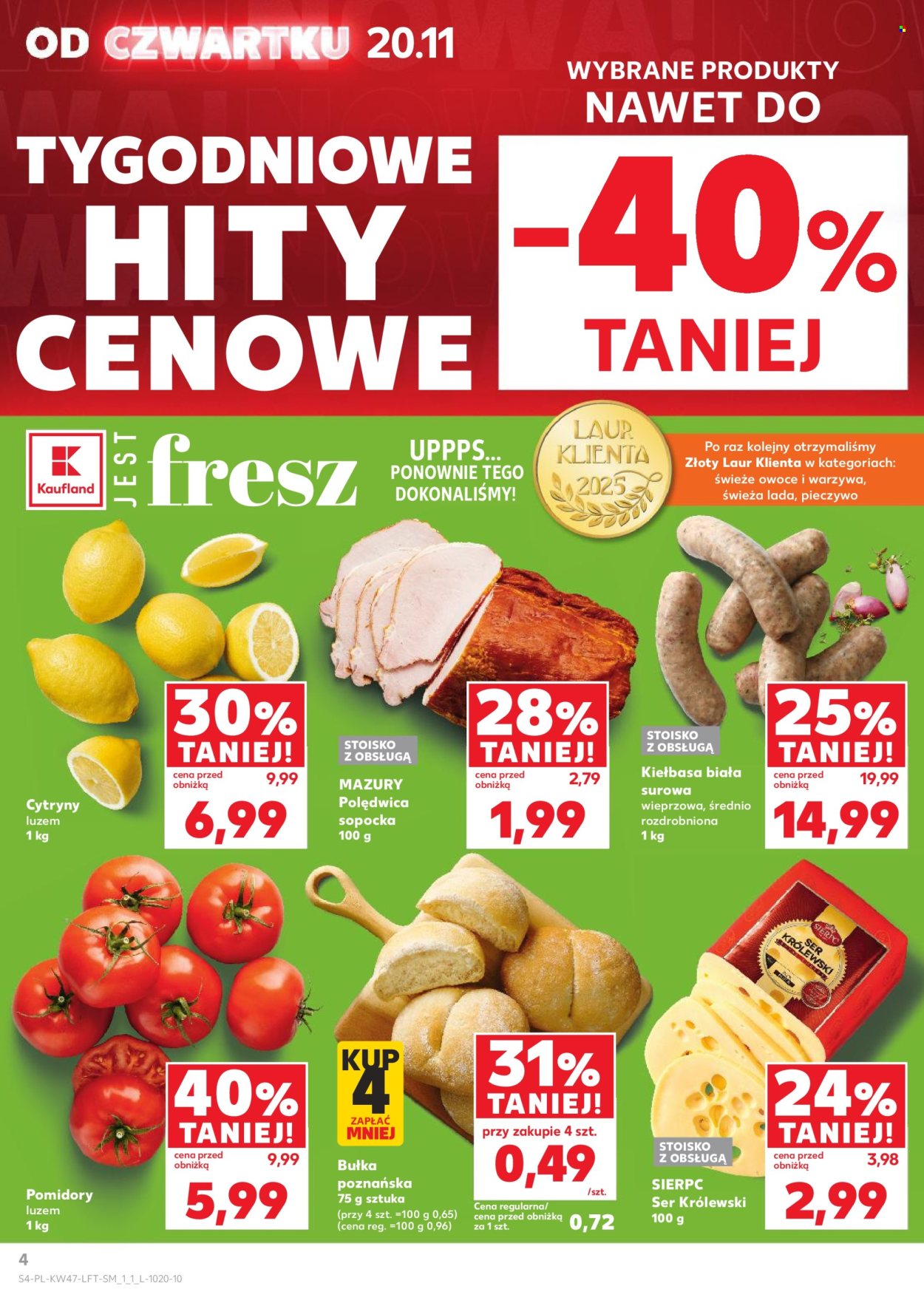 Gazetka Kaufland - 20.11.2025 - 26.11.2025. Strona 4