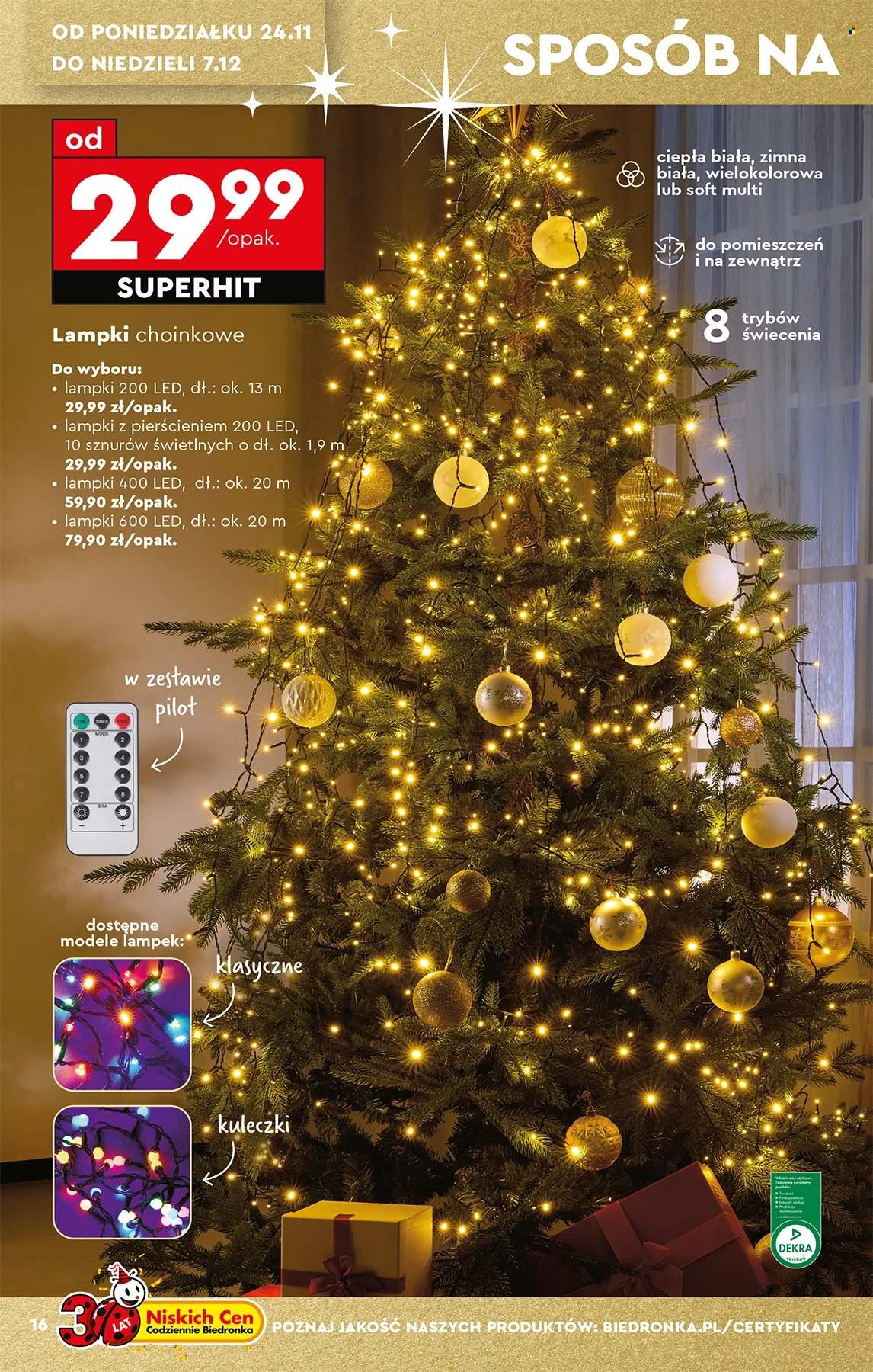Gazetka Biedronka - 22.11.2025 - 10.12.2025. Strona 16