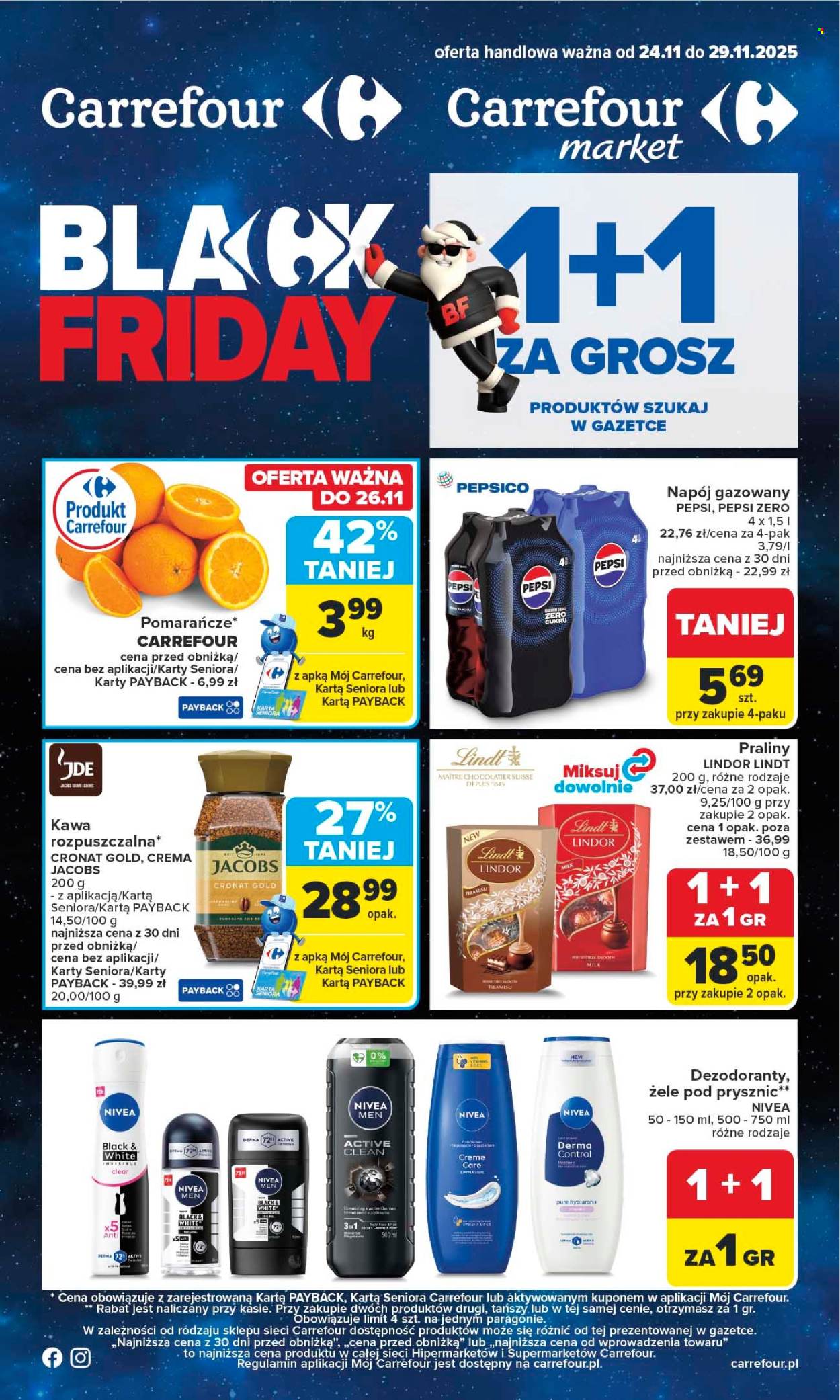 Gazetka Carrefour - 24.11.2025 - 29.11.2025. Strona 1