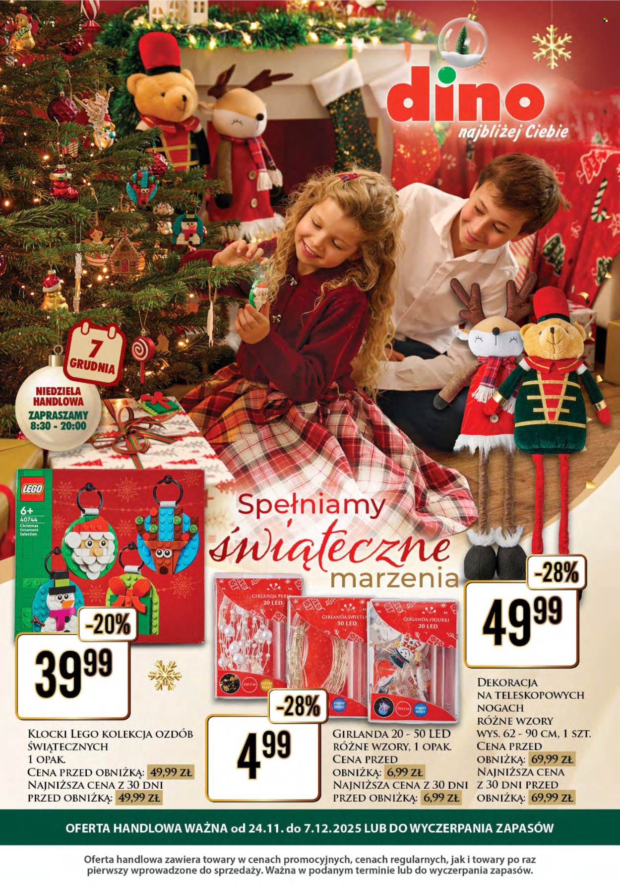 Gazetka Dino - 24.11.2025 - 7.12.2025. Strona 1