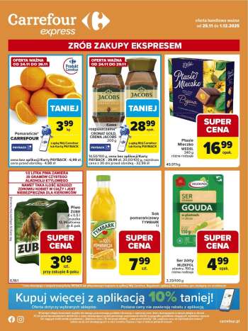 Gazetka Carrefour Express - 25.11.2025 - 1.12.2025.