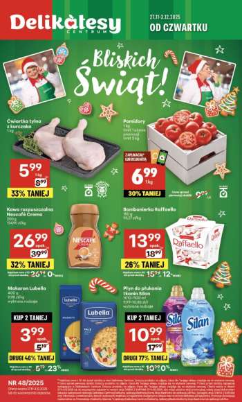 Gazetka Delikatesy Centrum - 27.11.2025 - 3.12.2025.