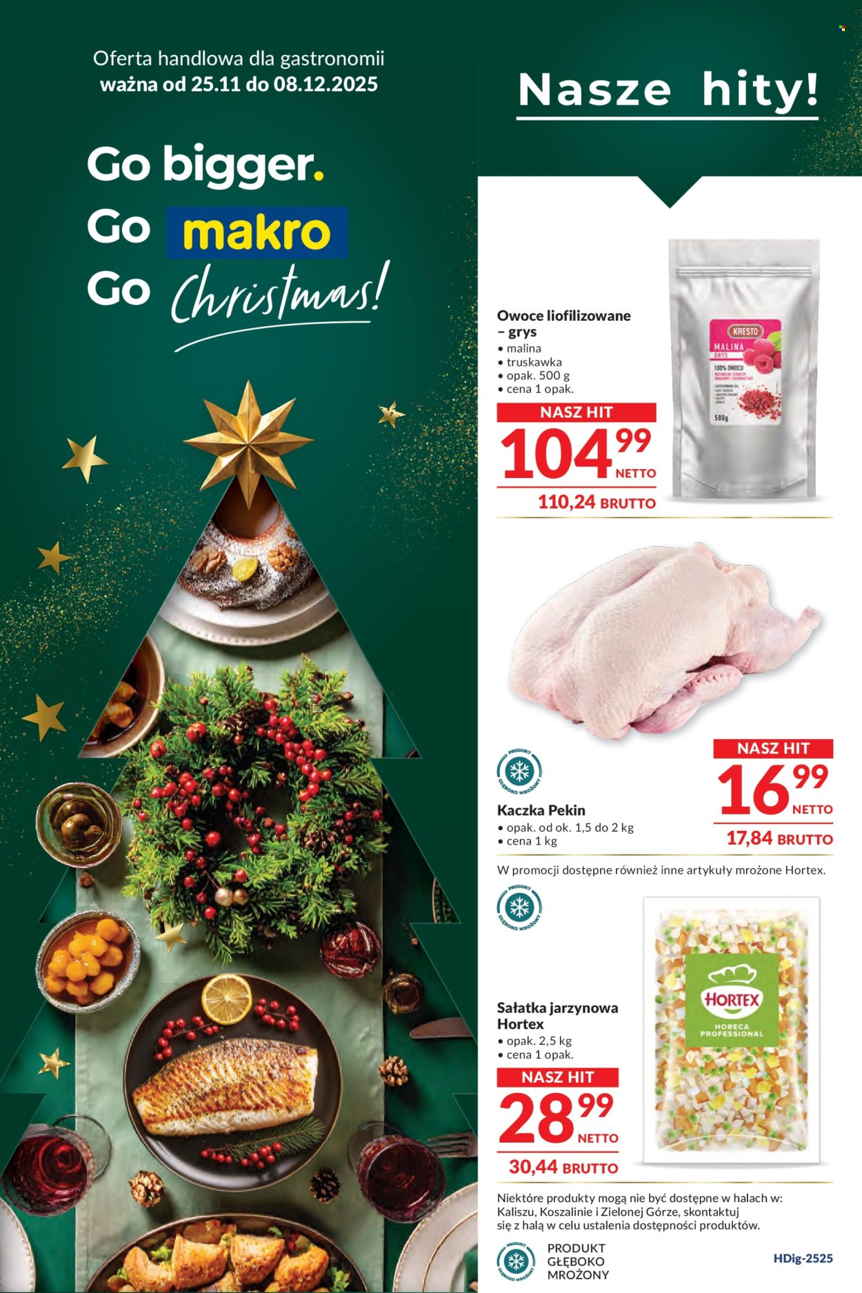 Gazetka Makro - 25.11.2025 - 8.12.2025. Strona 1