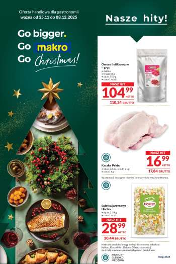 Gazetka Makro - 25.11.2025 - 8.12.2025.