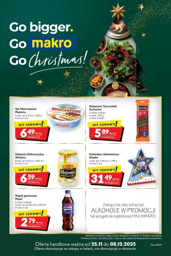 Gazetka Makro - 25.11.2025 - 8.12.2025.