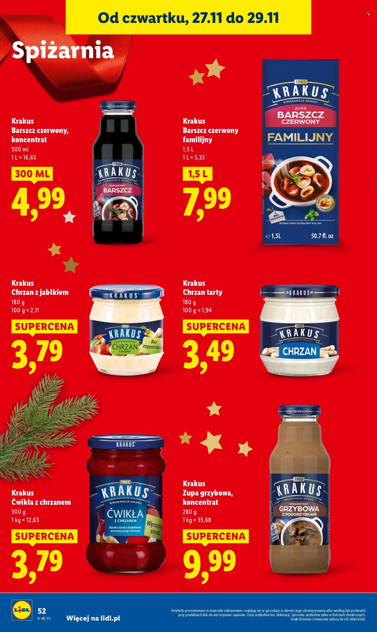 Gazetka Lidl - 27.11.2025 - 29.11.2025. Strona 52