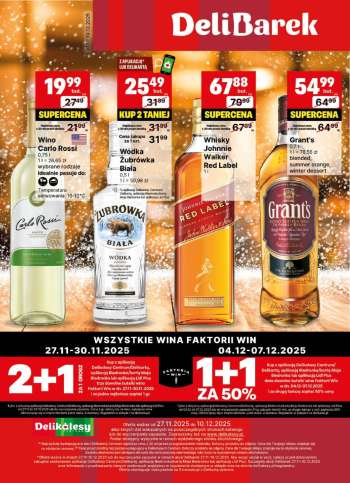 Gazetka Delikatesy Centrum - 27.11.2025 - 10.12.2025.