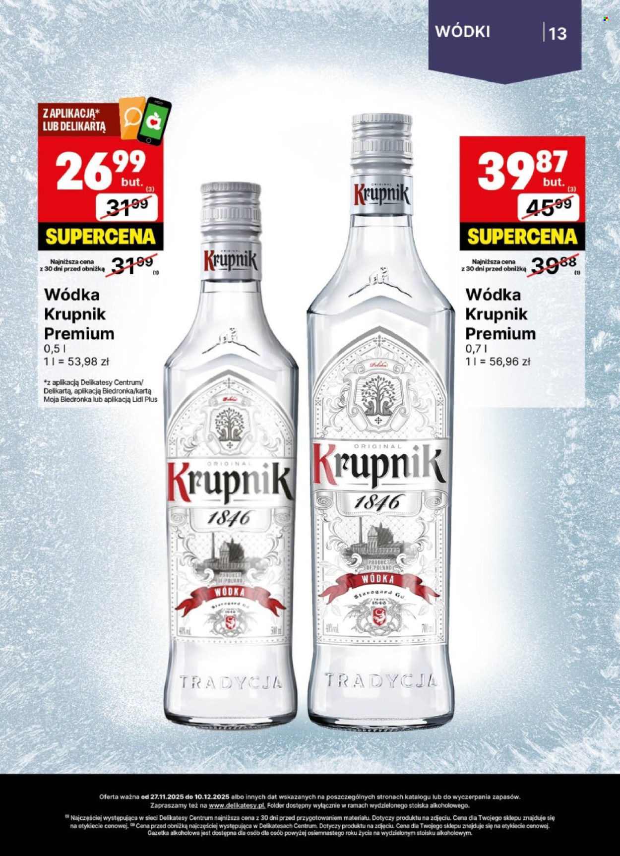 Gazetka Delikatesy Centrum - 27.11.2025 - 10.12.2025. Strona 13