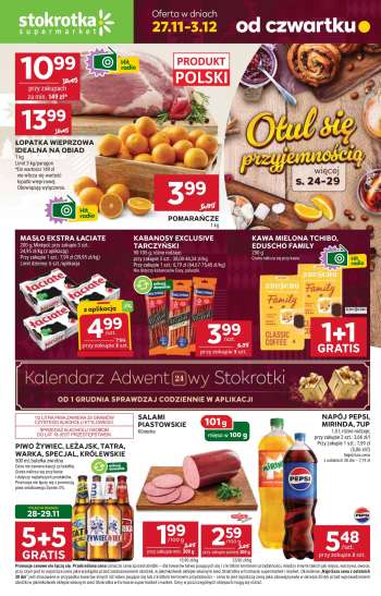 Gazetka Stokrotka Supermarket - 27.11.2025 - 3.12.2025.