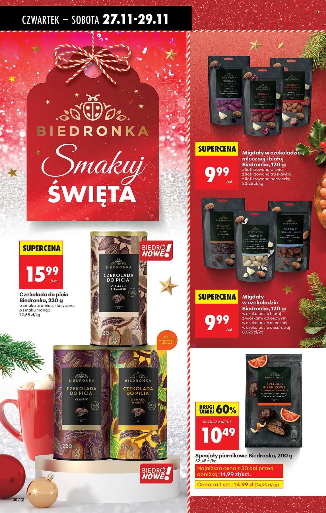 Gazetka Biedronka - 27.11.2025 - 3.12.2025. Strona 30