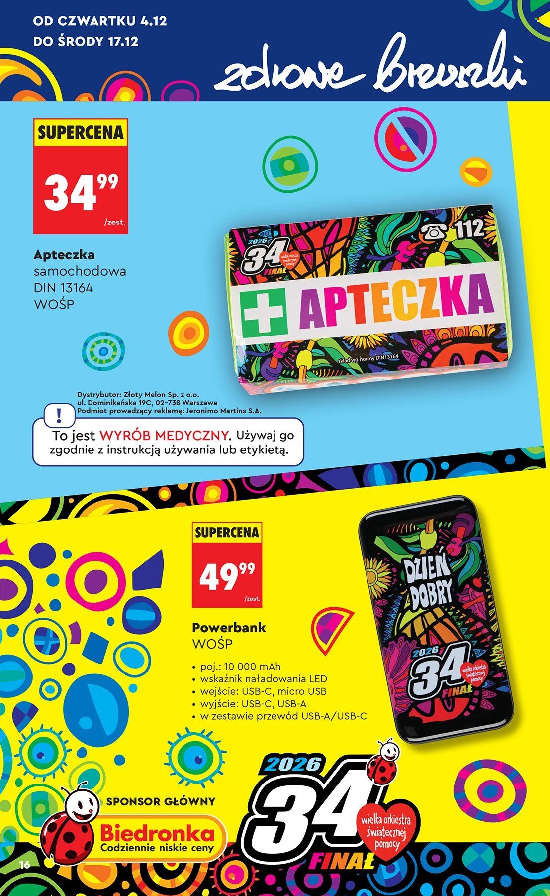 Gazetka Biedronka - 29.11.2025 - 17.12.2025. Strona 16