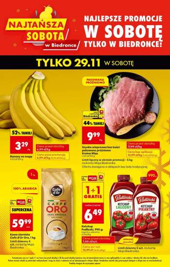 Gazetka Biedronka - 29.11.2025 - 29.11.2025.
