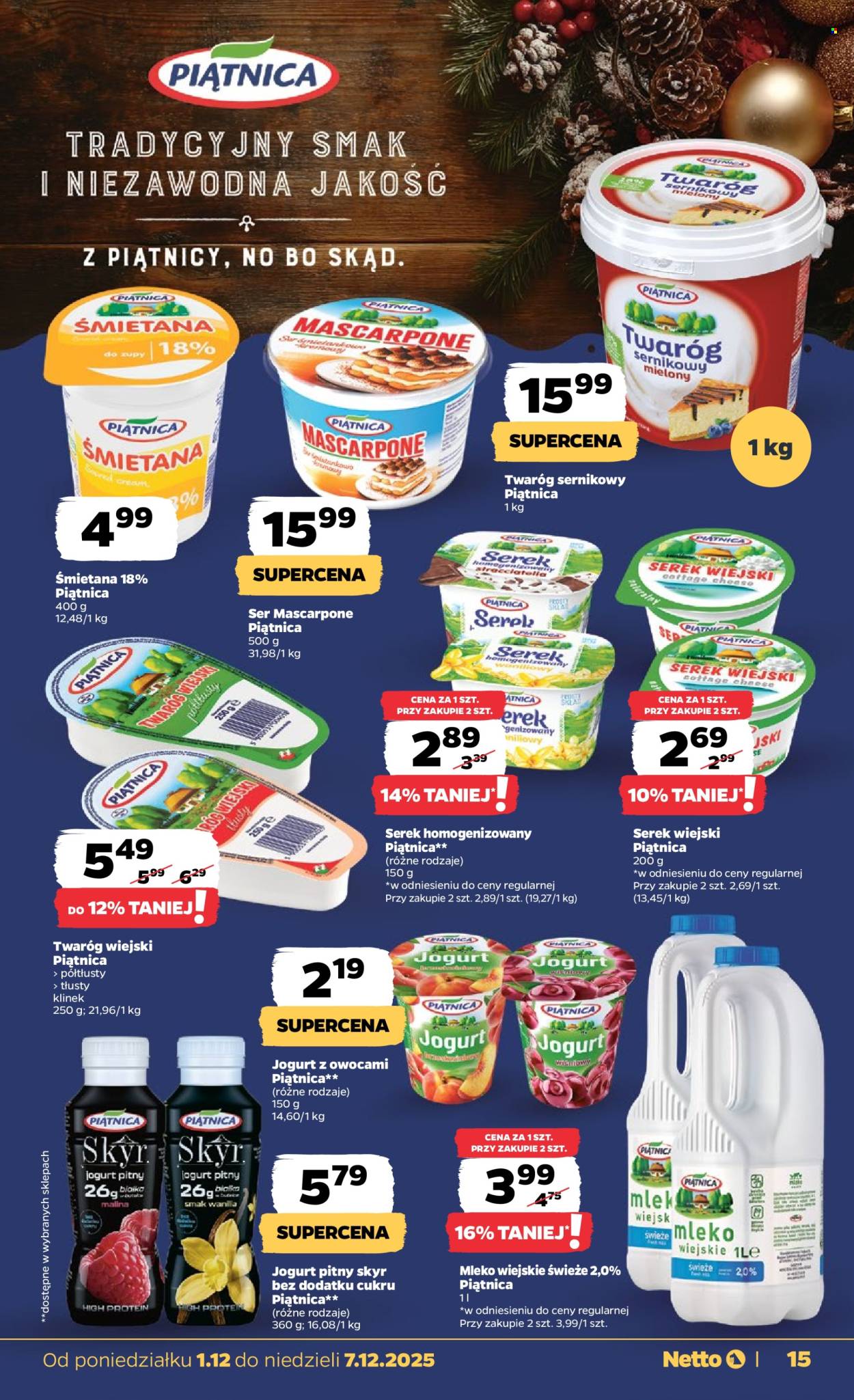 Gazetka Netto - 1.12.2025 - 7.12.2025. Strona 15