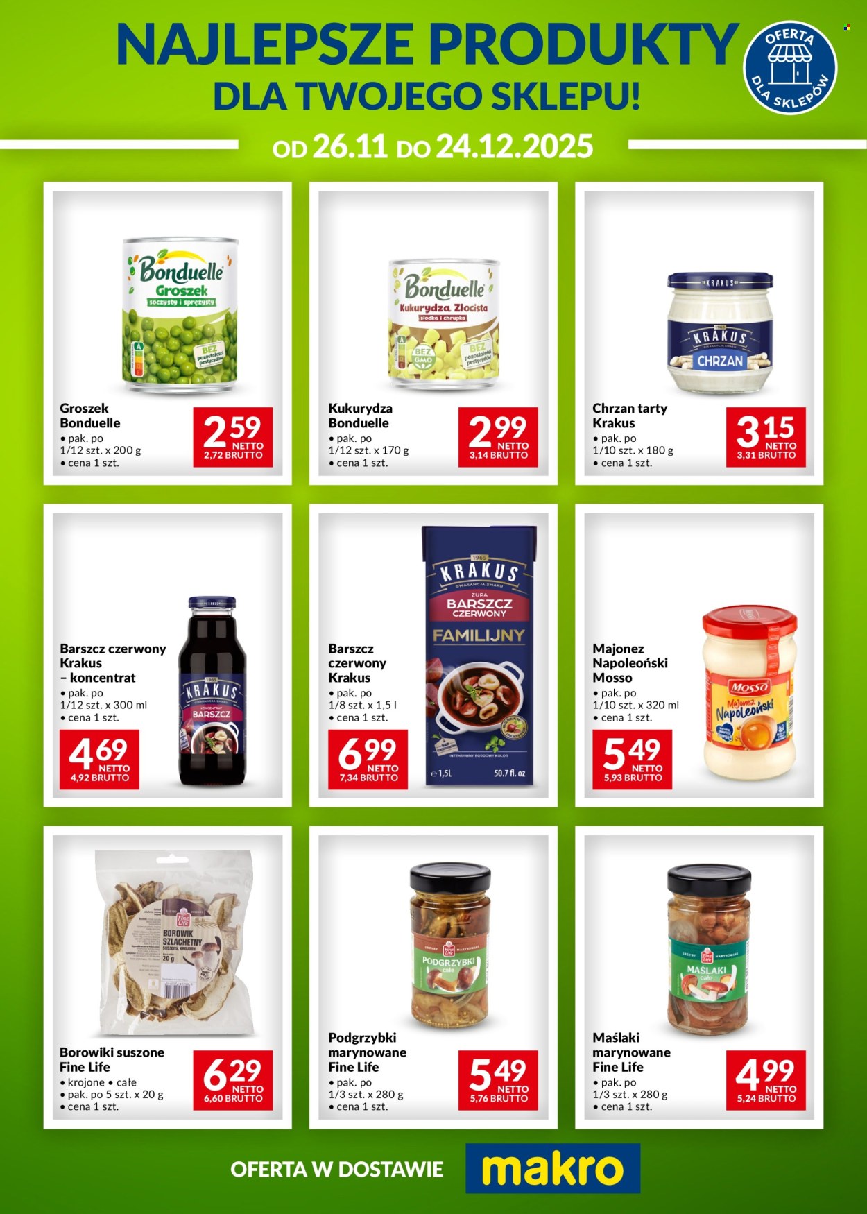 Gazetka Makro - 26.11.2025 - 24.12.2025. Strona 1