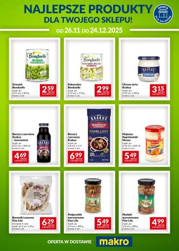 Gazetka Makro - 26.11.2025 - 24.12.2025.
