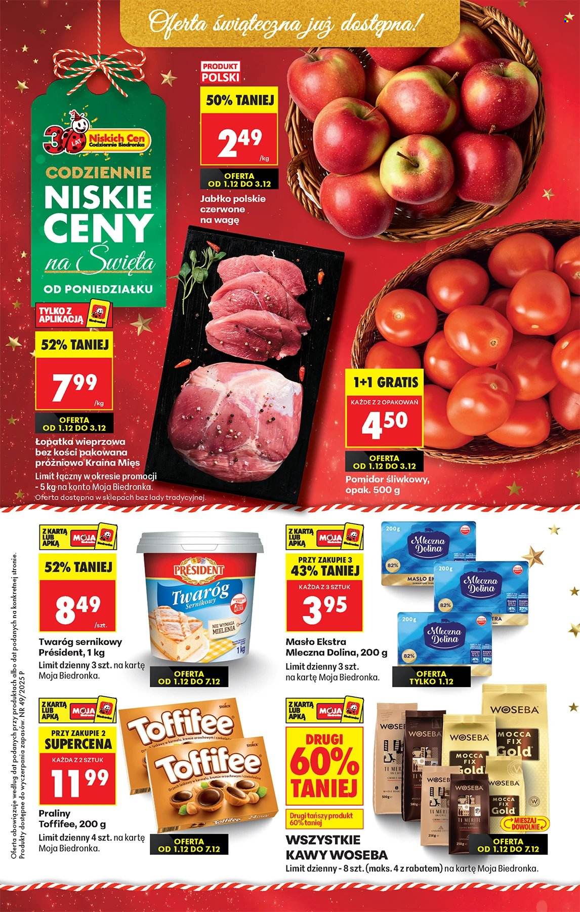 Gazetka Biedronka - 1.12.2025 - 6.12.2025. Strona 1