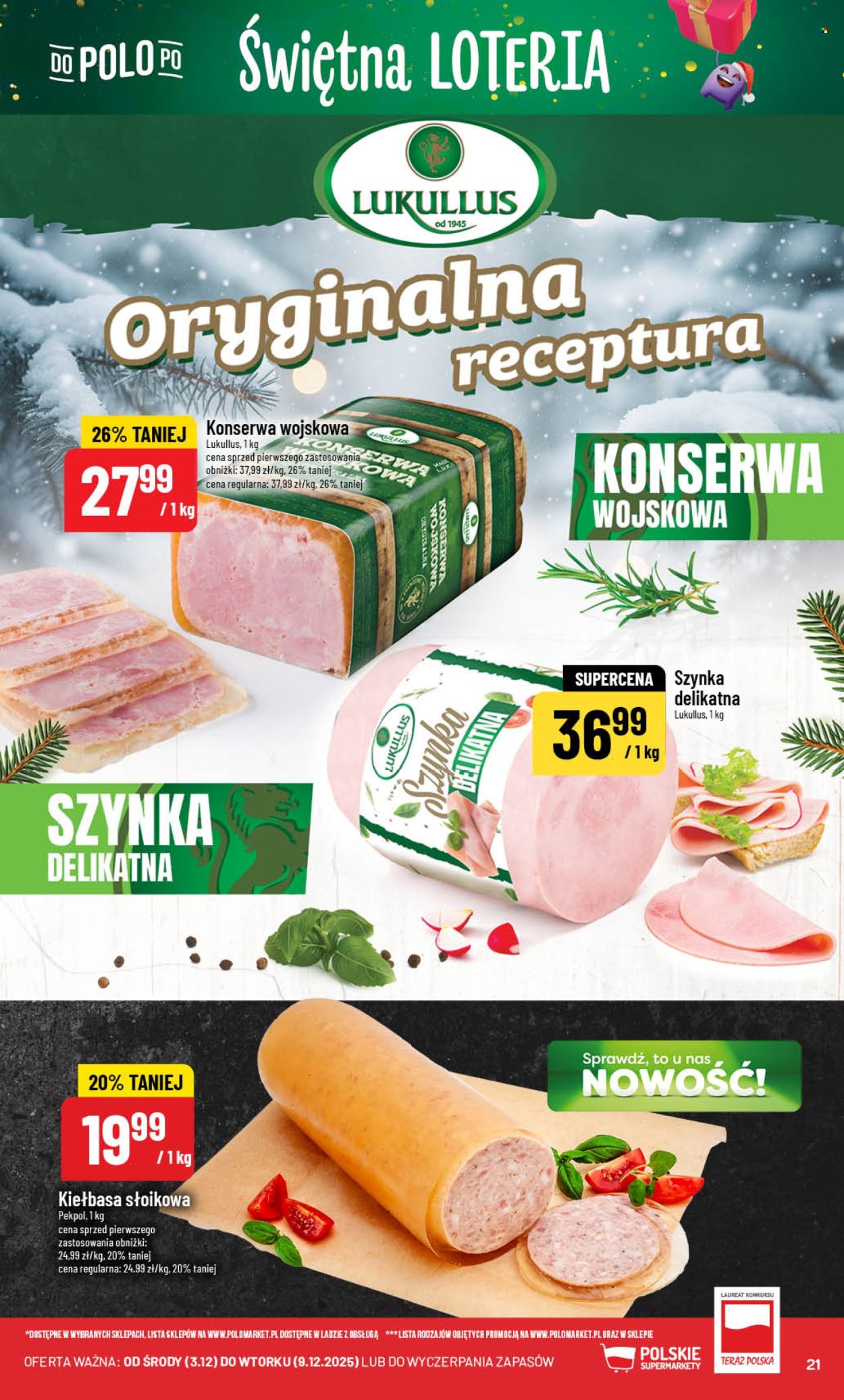 Gazetka Polomarket - 3.12.2025 - 9.12.2025. Strona 21