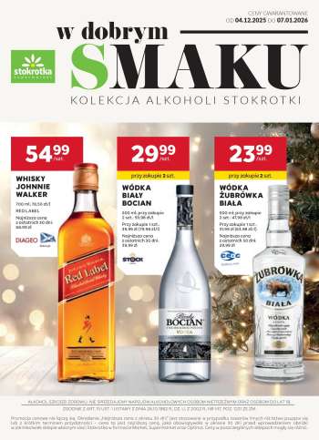 Gazetka Stokrotka Supermarket - 4.12.2025 - 7.01.2026.