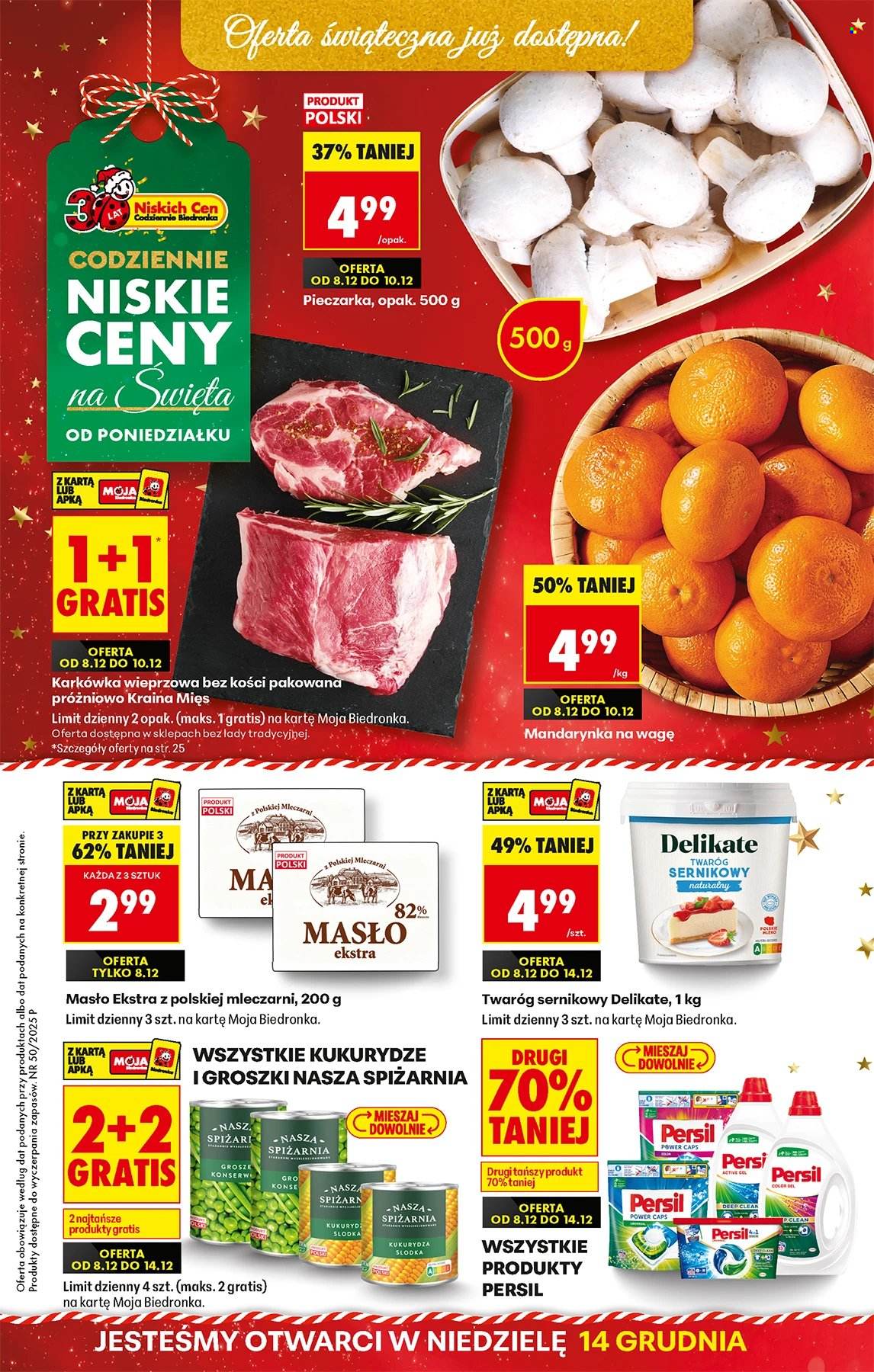 Gazetka Biedronka - 8.12.2025 - 13.12.2025. Strona 1