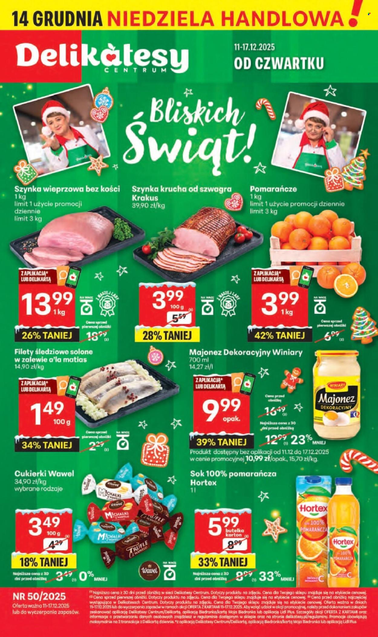 Gazetka Delikatesy Centrum - 11.12.2025 - 17.12.2025. Strona 1