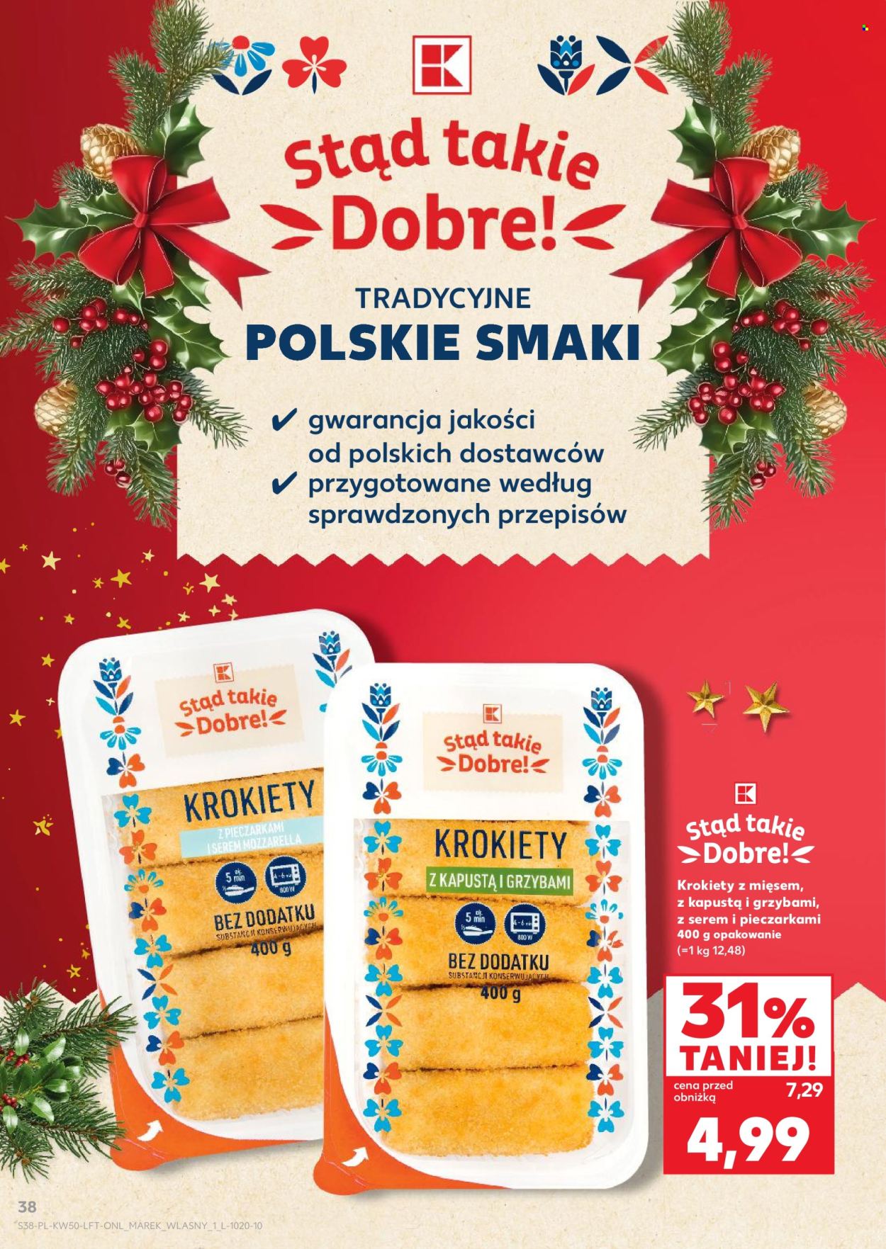 Gazetka Kaufland - 10.12.2025 - 16.12.2025. Strona 38