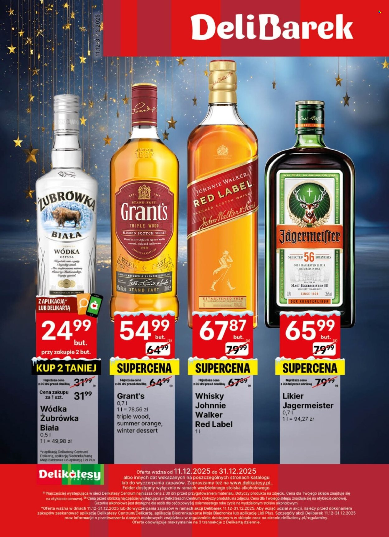 Gazetka Delikatesy Centrum - 11.12.2025 - 31.12.2025. Strona 1