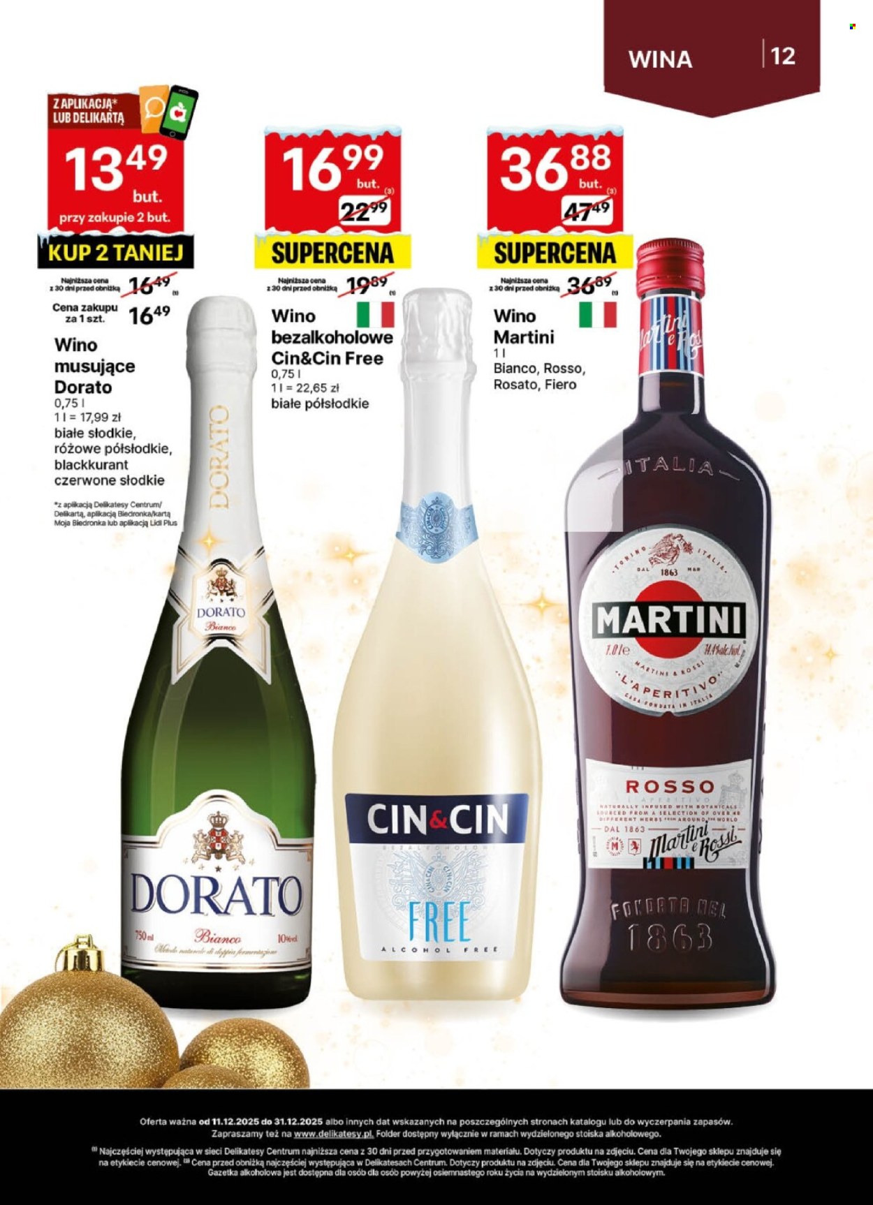Gazetka Delikatesy Centrum - 11.12.2025 - 31.12.2025. Strona 12