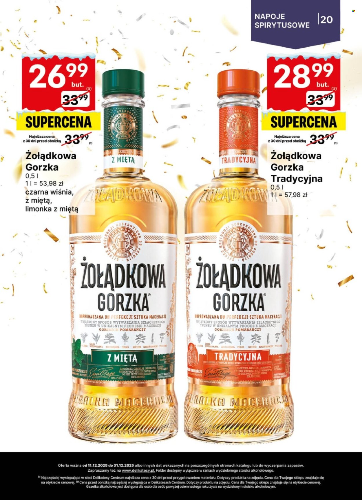 Gazetka Delikatesy Centrum - 11.12.2025 - 31.12.2025. Strona 20