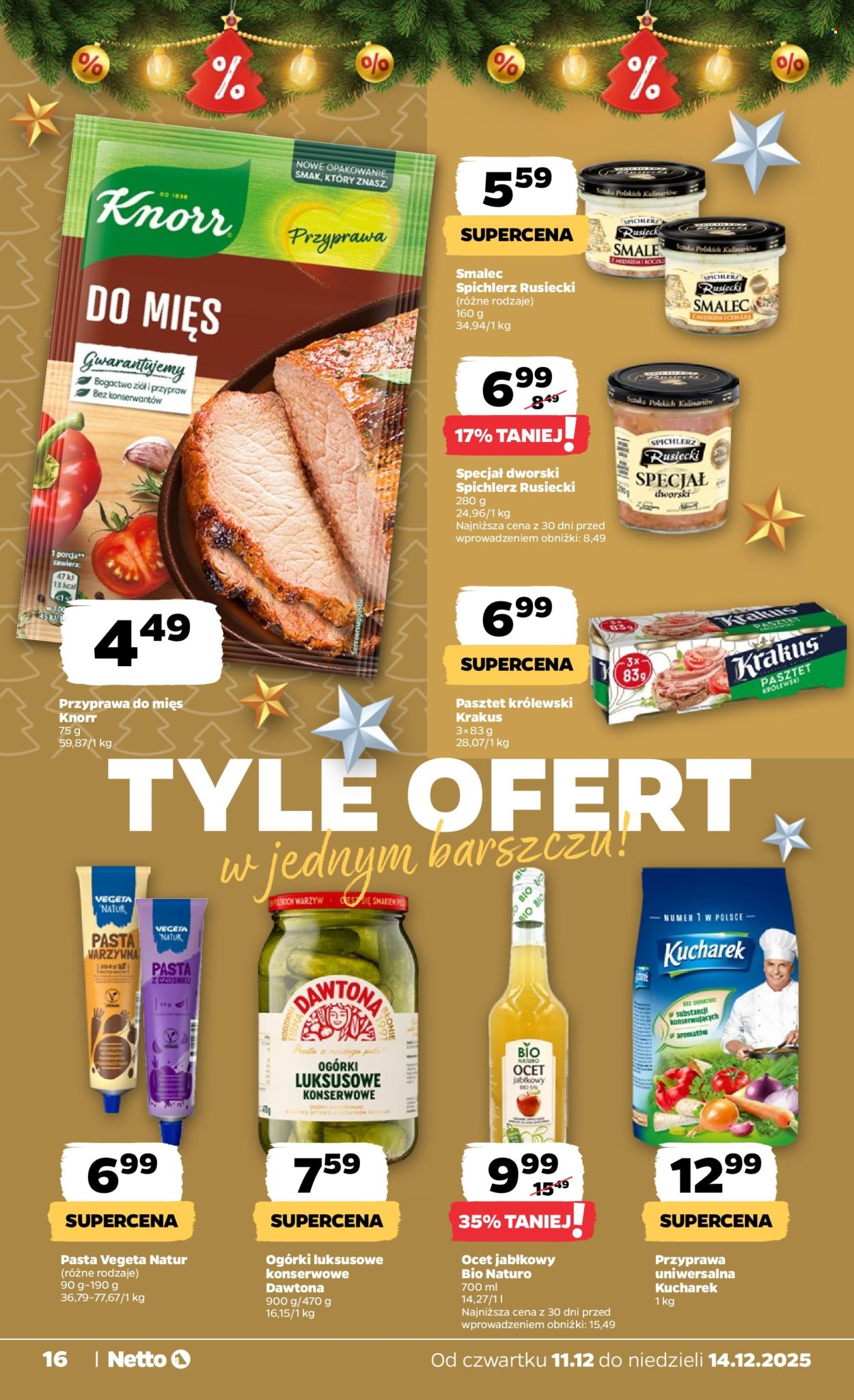 Gazetka Netto - 11.12.2025 - 14.12.2025. Strona 16