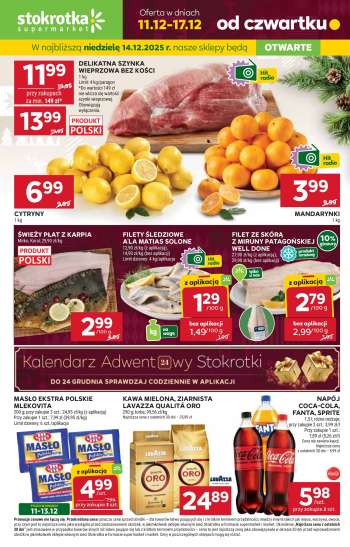 Gazetka Stokrotka Supermarket - 11.12.2025 - 17.12.2025.