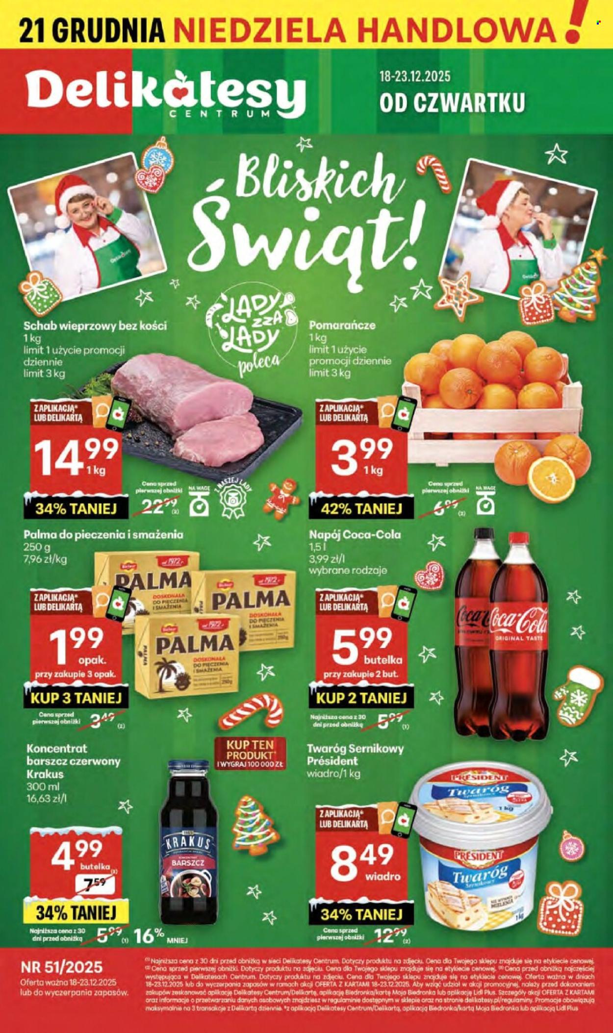 Gazetka Delikatesy Centrum - 18.12.2025 - 23.12.2025. Strona 1