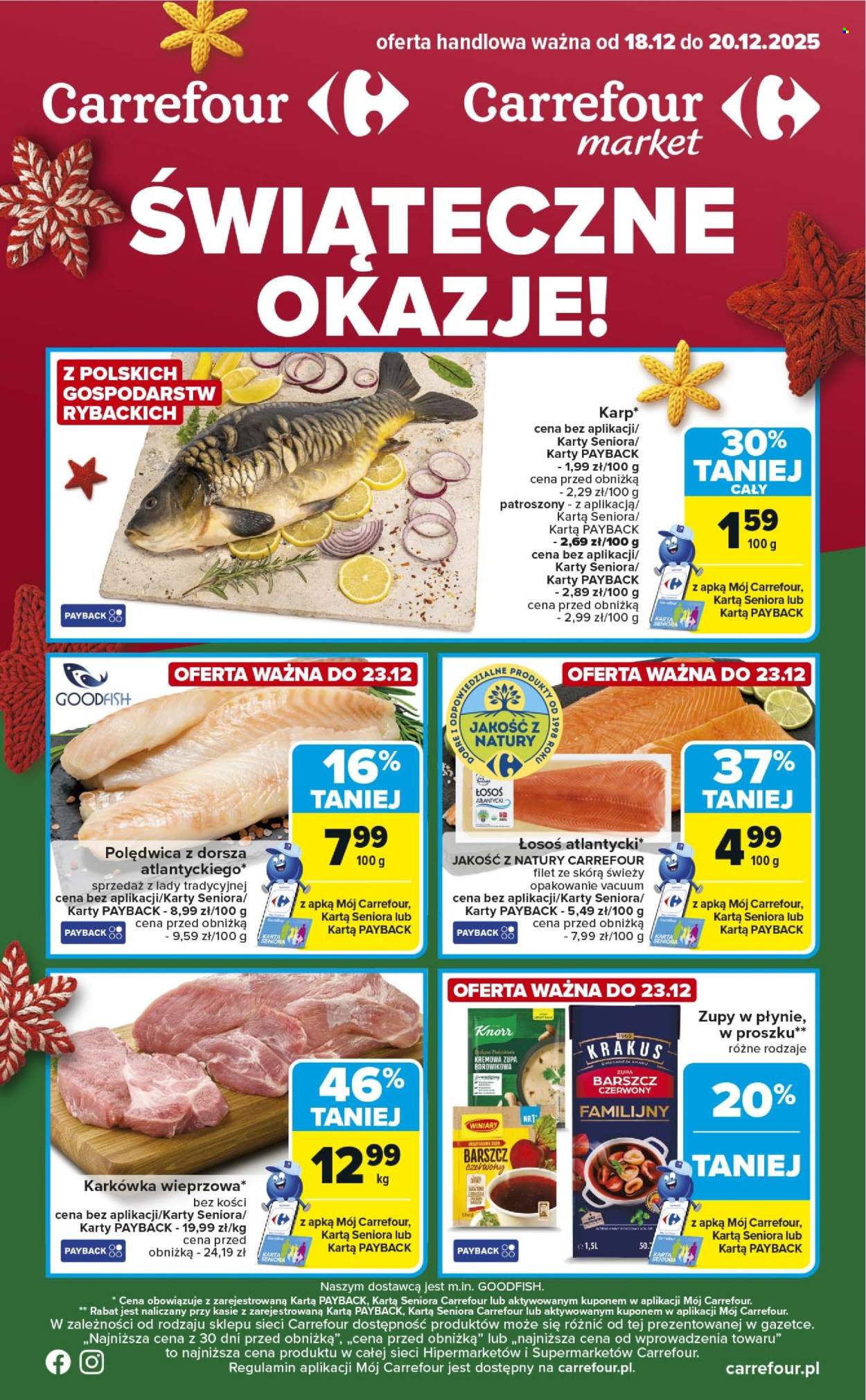 Gazetka Carrefour - 18.12.2025 - 20.12.2025. Strona 1