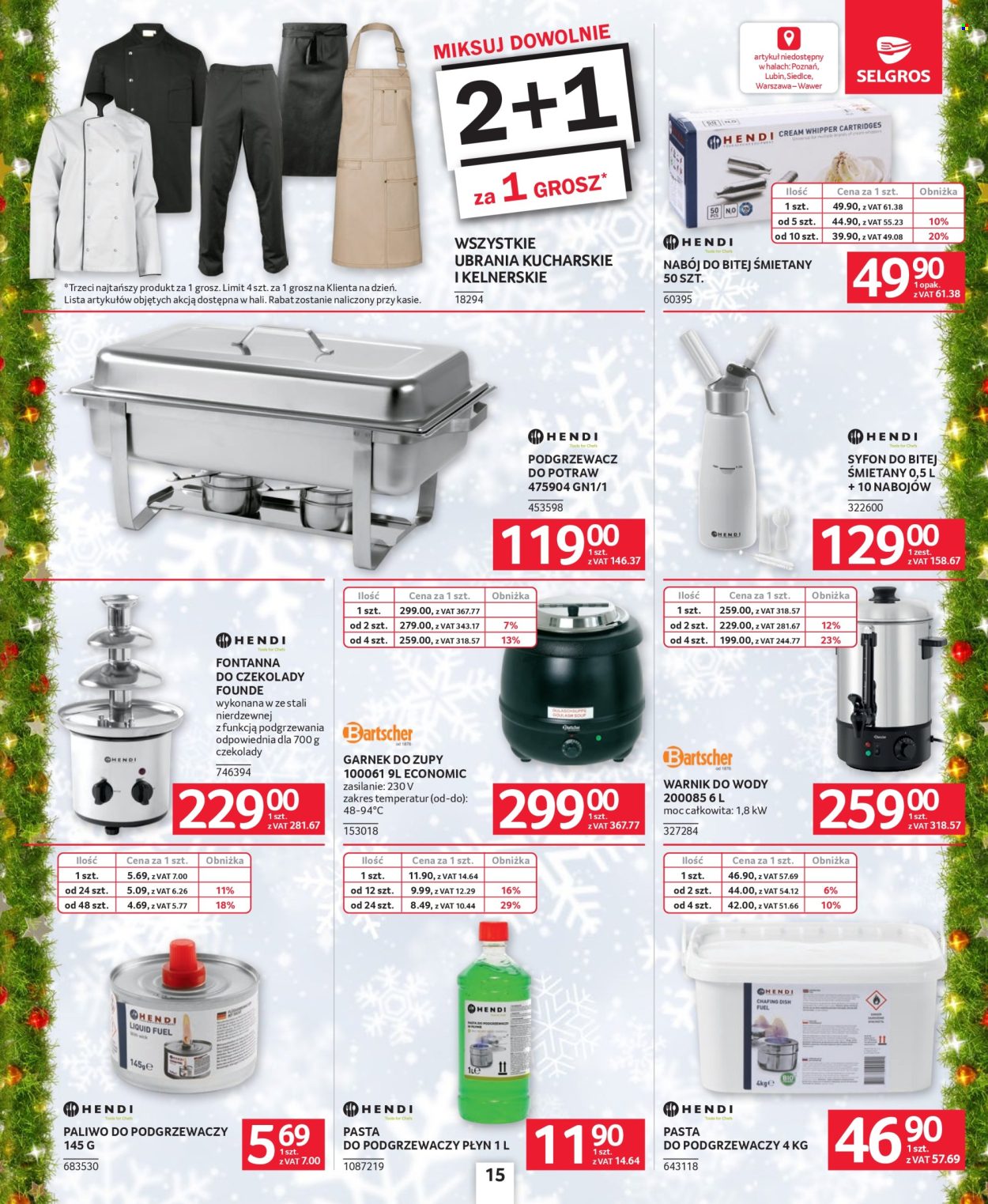 Gazetka Selgros - 18.12.2025 - 31.12.2025. Strona 15