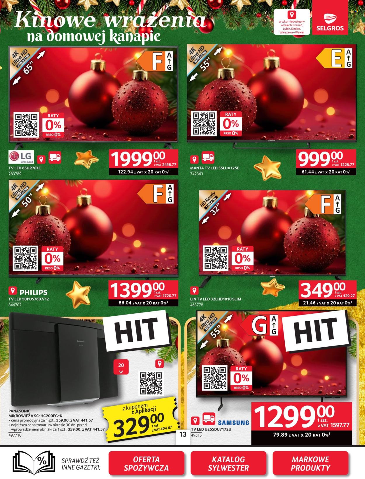 Gazetka Selgros - 18.12.2025 - 31.12.2025. Strona 13