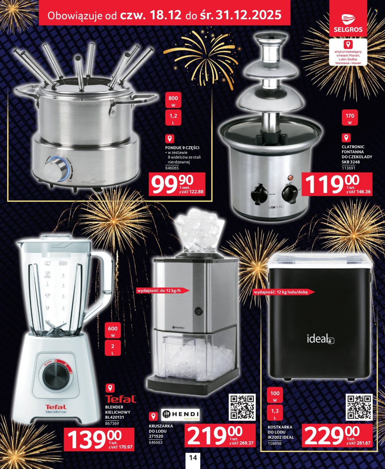 Gazetka Selgros - 18.12.2025 - 31.12.2025. Strona 14