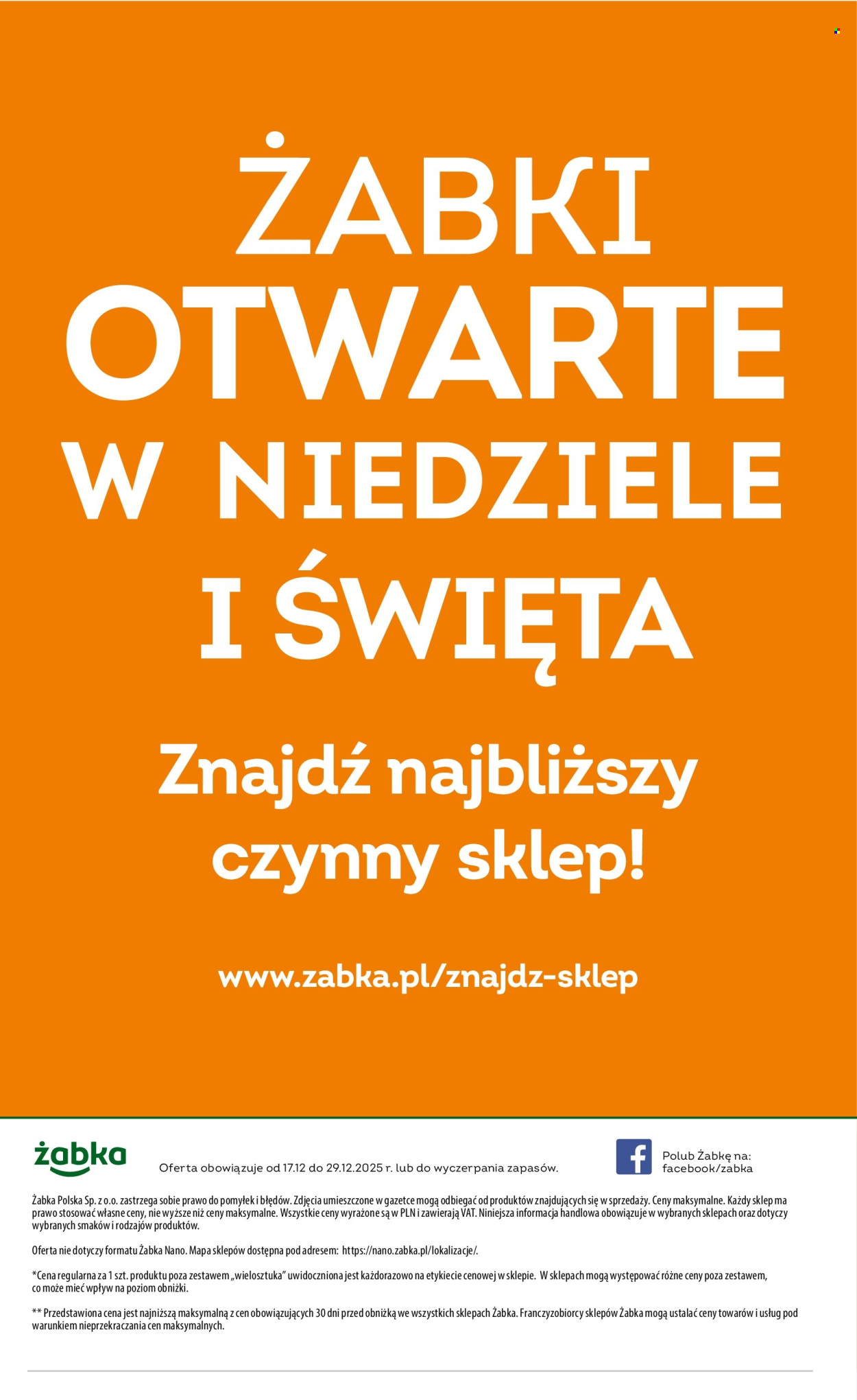 Gazetka Żabka - 17.12.2025 - 29.12.2025. Strona 22