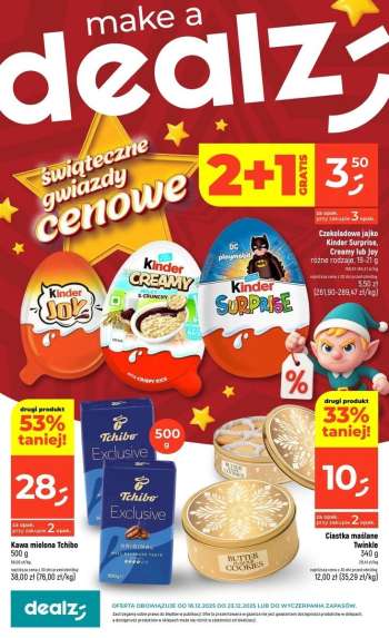 Gazetka Dealz - 18.12.2025 - 23.12.2025.
