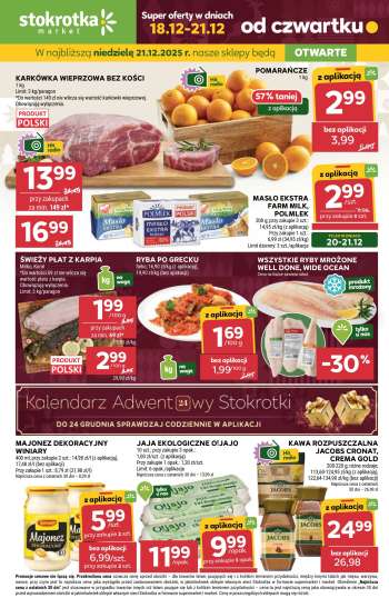 Gazetka Stokrotka Market - 18.12.2025 - 21.12.2025.