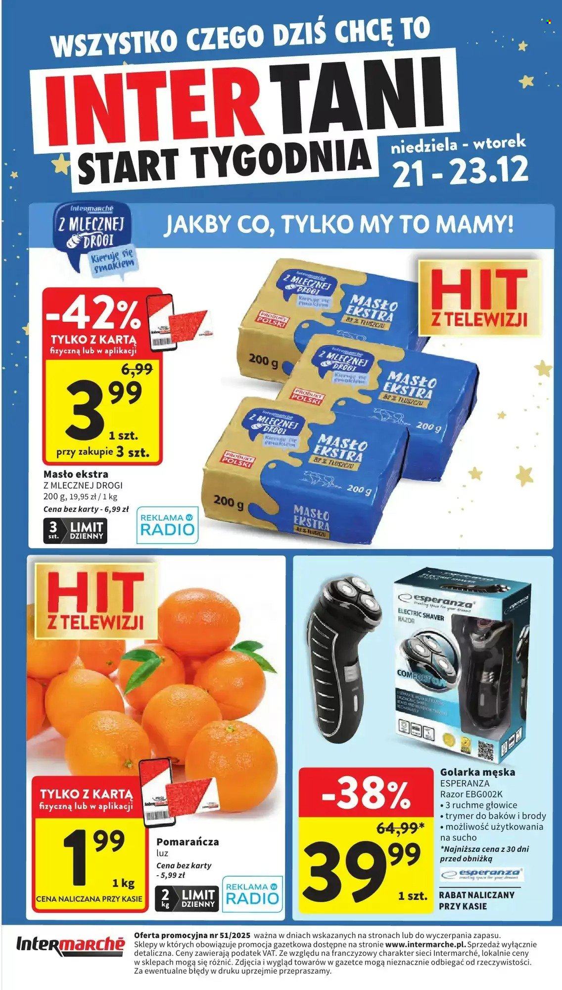 Gazetka Intermarché - 21.12.2025 - 23.12.2025. Strona 1